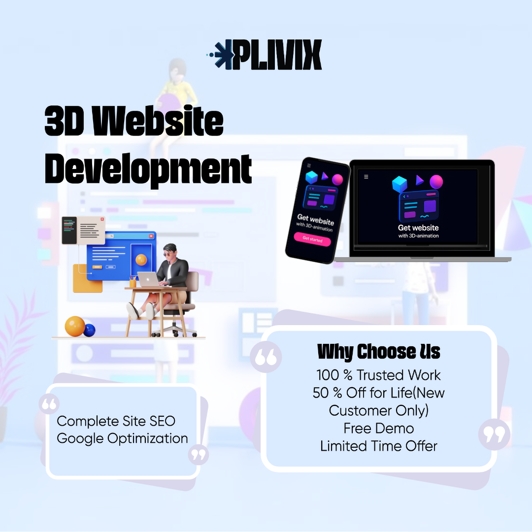 Custom 3D Website Development